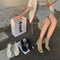 SEXY MM Strap Buckle Heel